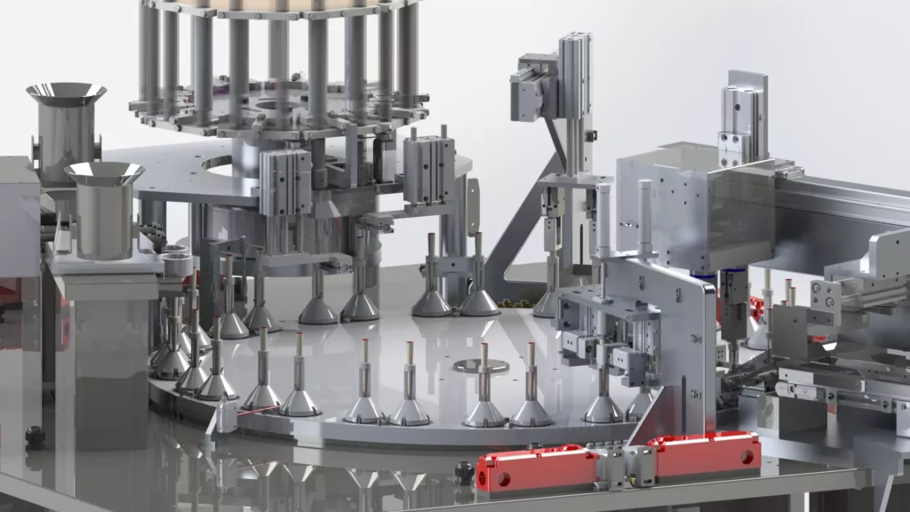 Custom automated cone filler machine